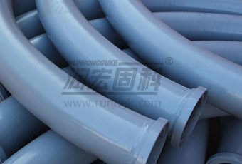 Stationary Concrete Pump Bend Pipe Production Equipment