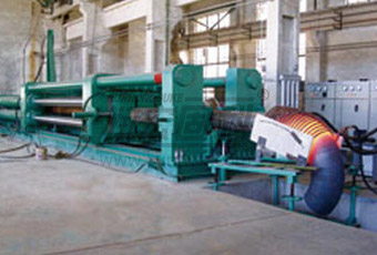 Stationary Concrete Pump Bend Pipe Production Equipment